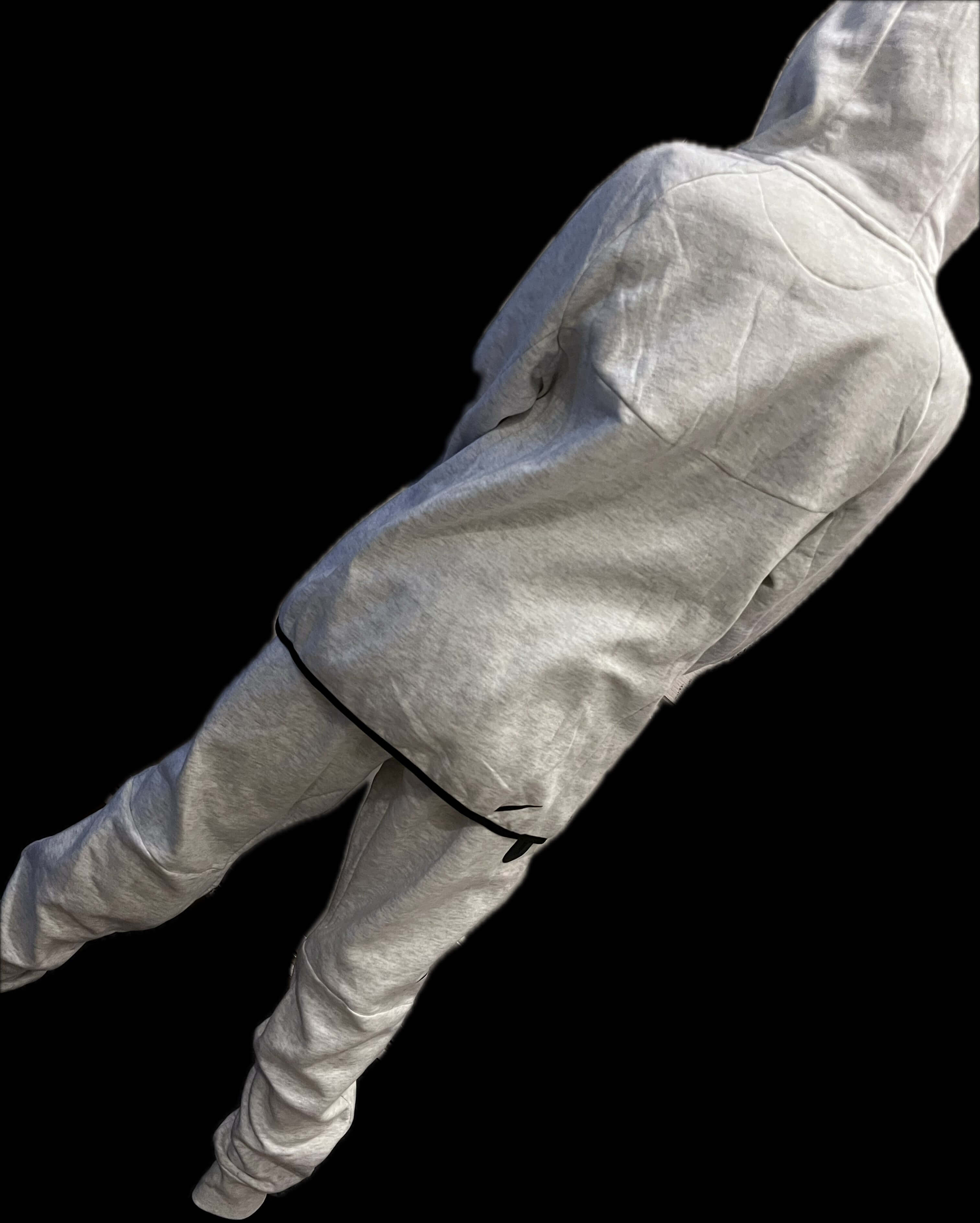 Men’s Tech Lightweight Fleece Sweatsuit, Hoodie Jogger Set, Street Luxe Tracksuit