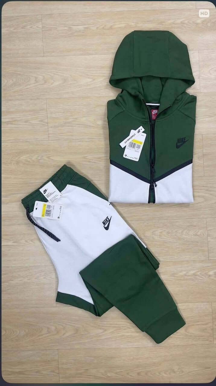 Men’s Tech Lightweight Fleece Sweatsuit, Hoodie Jogger Set, Street Luxe Tracksuit