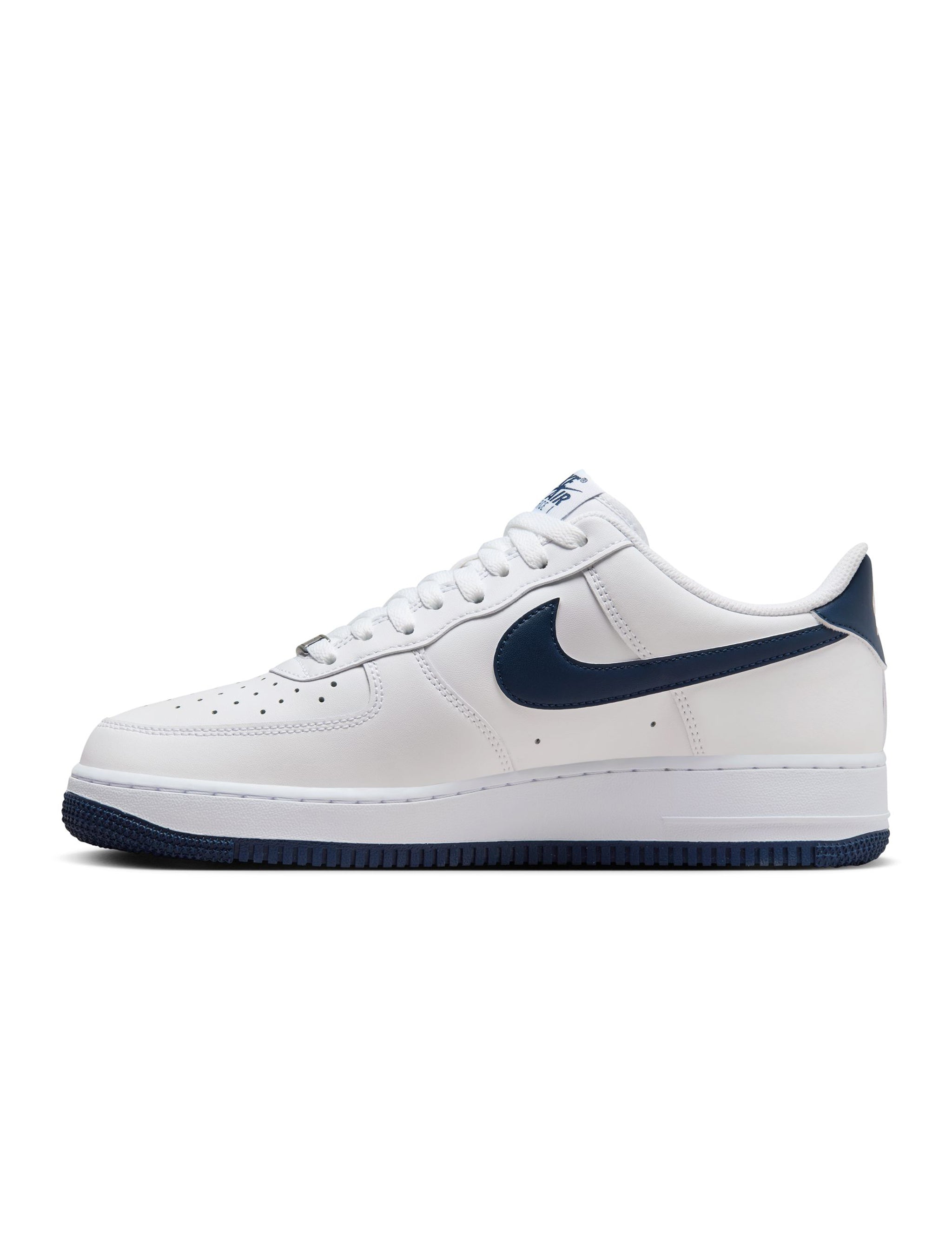 Nike Mens Air Force 1 '07 - White/Midnight Navy